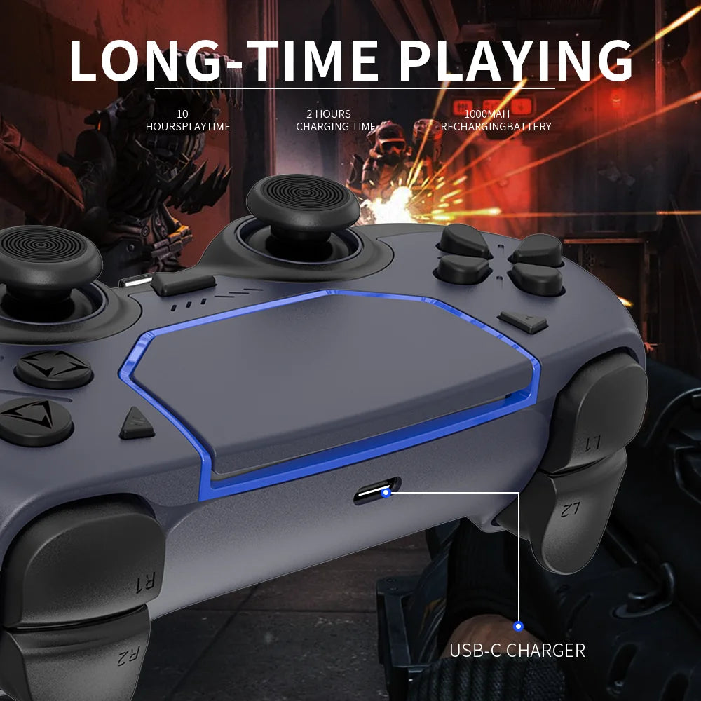 OEM Wireless Game Console 2 Programmable Backside Impact Controller for Ps5