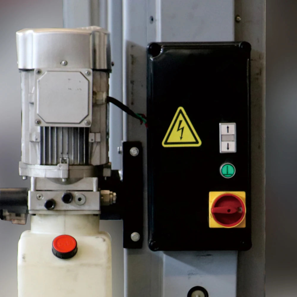 HTL3450 Chaine Ascenseurs De Voiture Avec Solénoide Deverrouillage | 5ton Auto 2 Poste Voiture Ascenseur