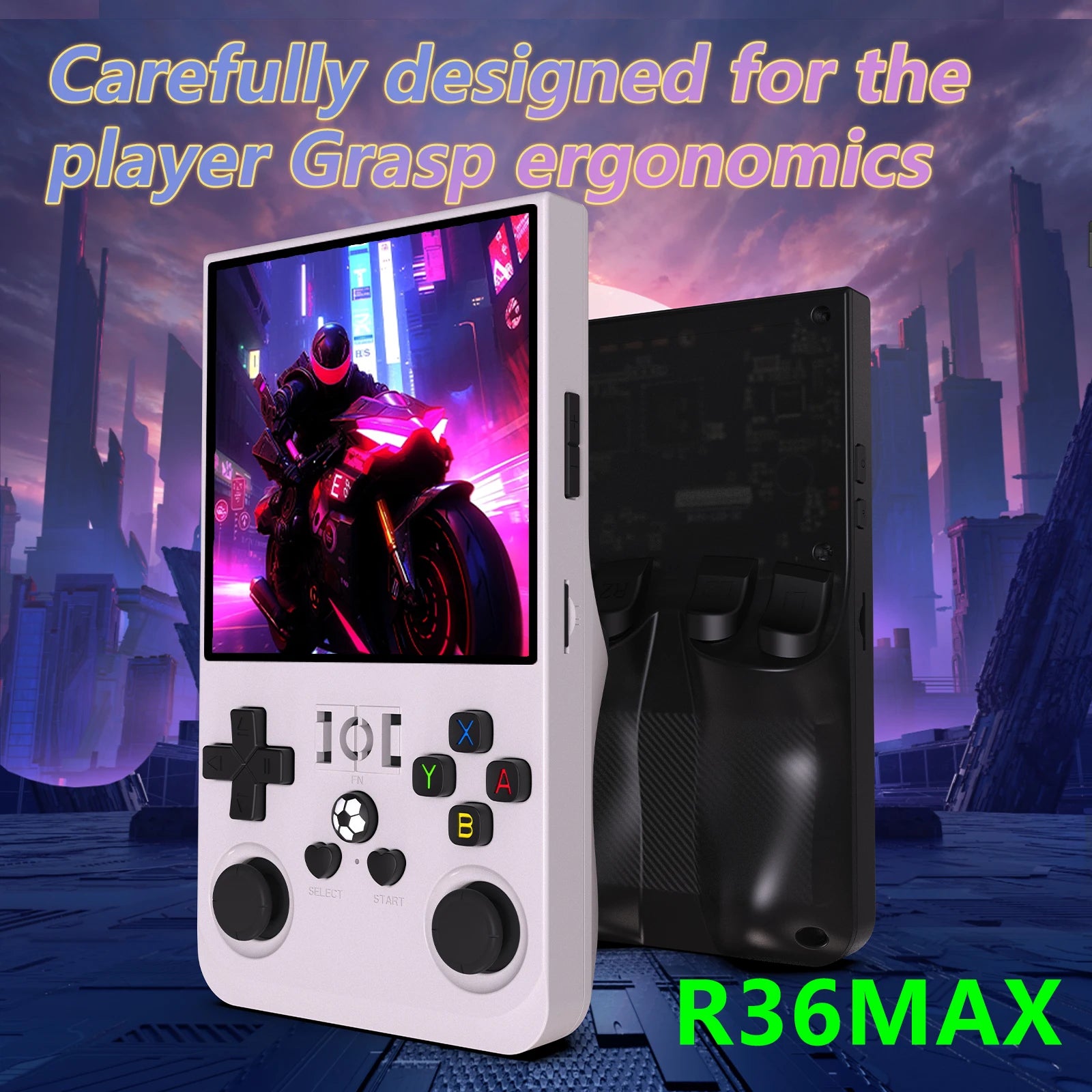 2025 Hot Selling R36 MAX Handheld Retro Games Console 4 Inch Portable Gaming Entertainment Device Children's Gifts