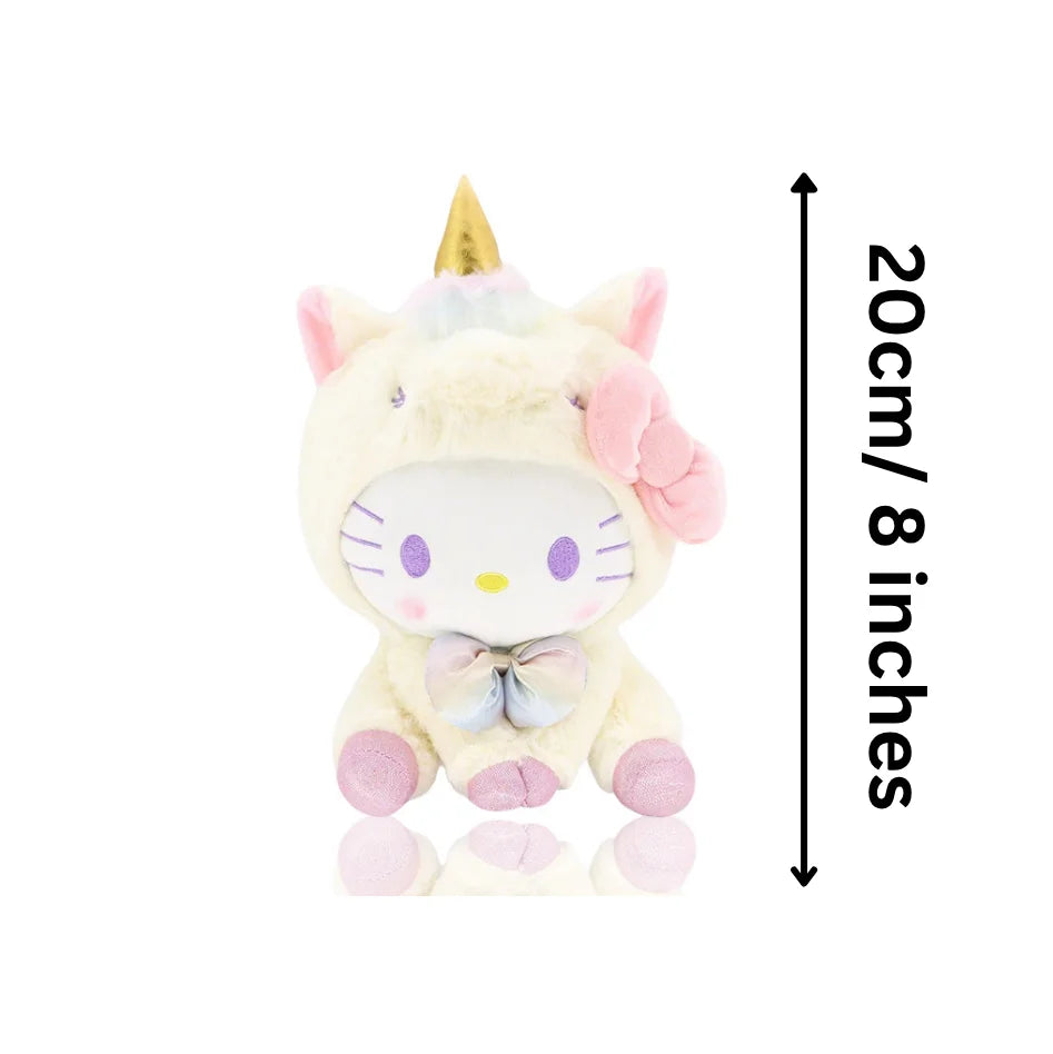 US 3-5 Days Fast Delivery 8 Inch Sanrios Hellokitty Plush Toy, Princess Hellokitty Stuffed Animal,, Cuddle Huggable Plush