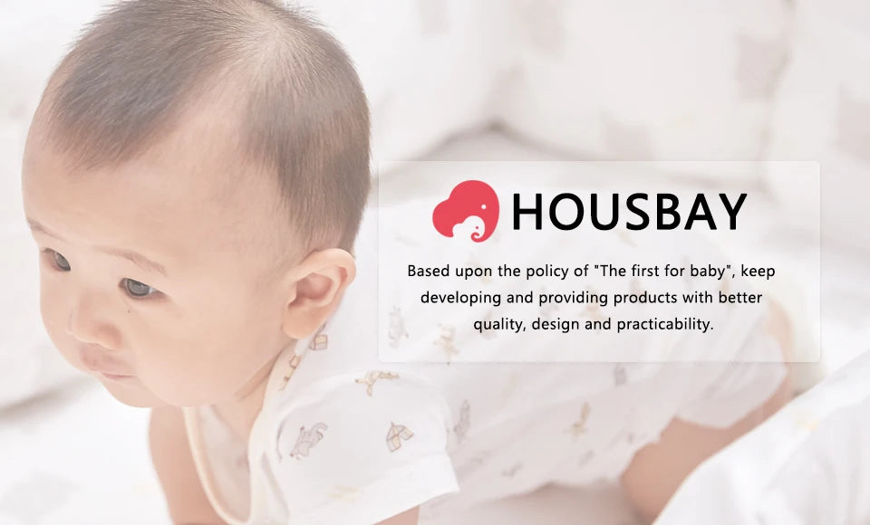 Baby Romper For 3-12Months Spring Thin 1.0Tog Jumpsuit Baby One-Piece Pajamas Soft Split-Leg Sleepwear Easy To Change Diaper