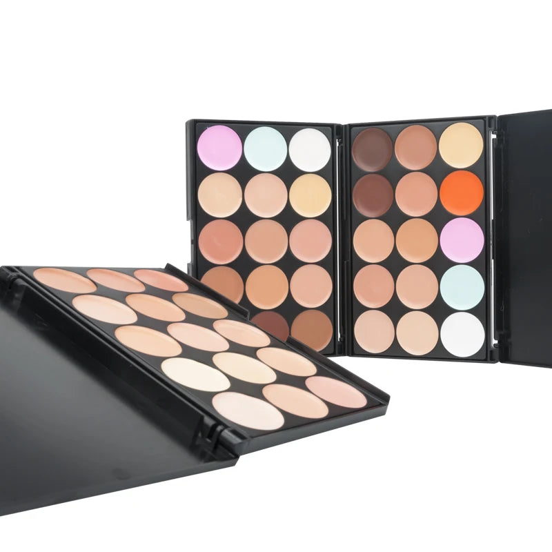 15 Colors Face Concealer Camouflage Cream Contour Palette Maquillaje Profesional Foundation Paleta Concealer
