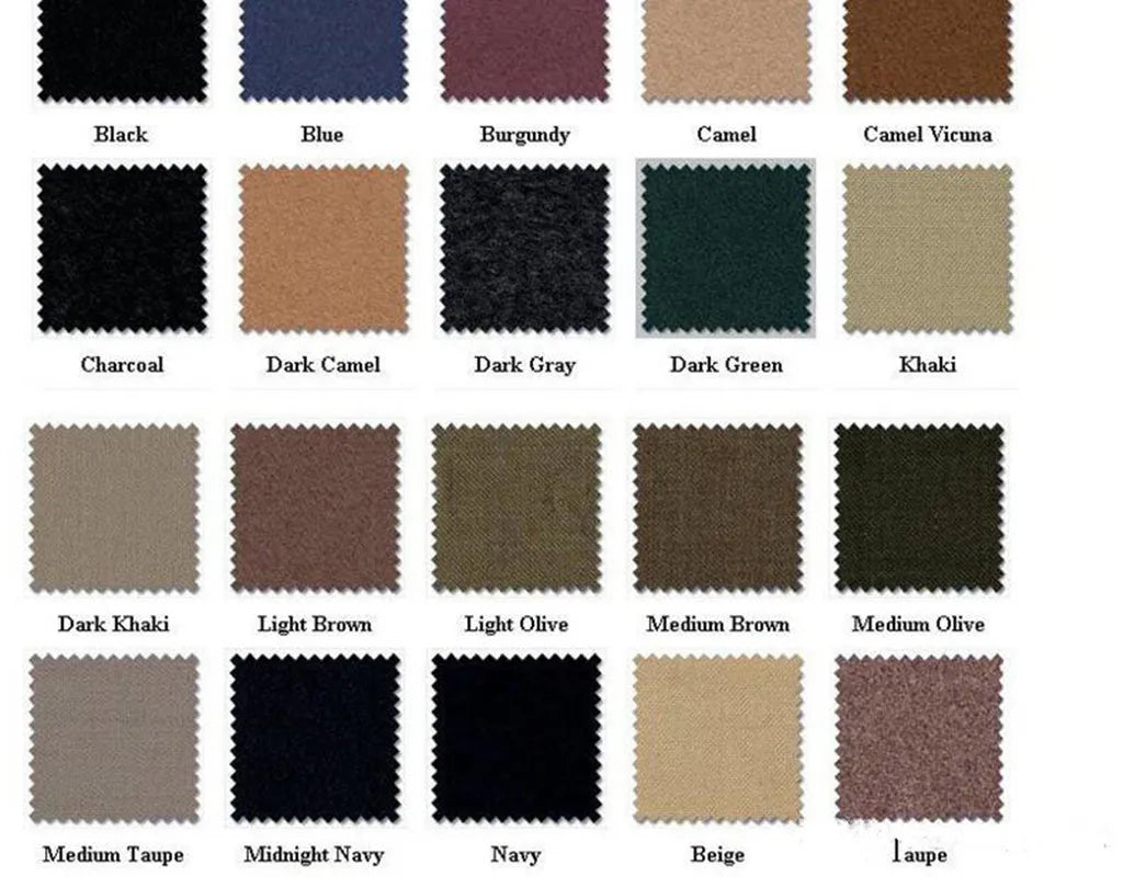 Solid White England Style Woolen Overcoat Men's Thick Plus Double-Breasted Long Coat Casual Winter Fashion Warm Jacket