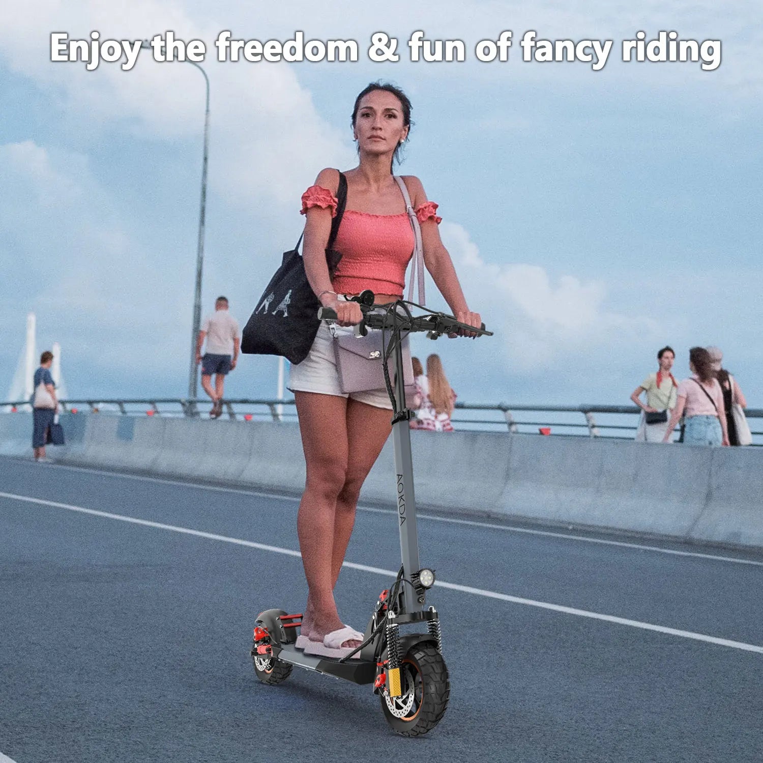 Foldable Scooters Electrics Eu Uk Eu Warehouse AOKDA A1 800W Kick Scooter Electrico Fold E-Scooter Adult Fast Electric Scooters