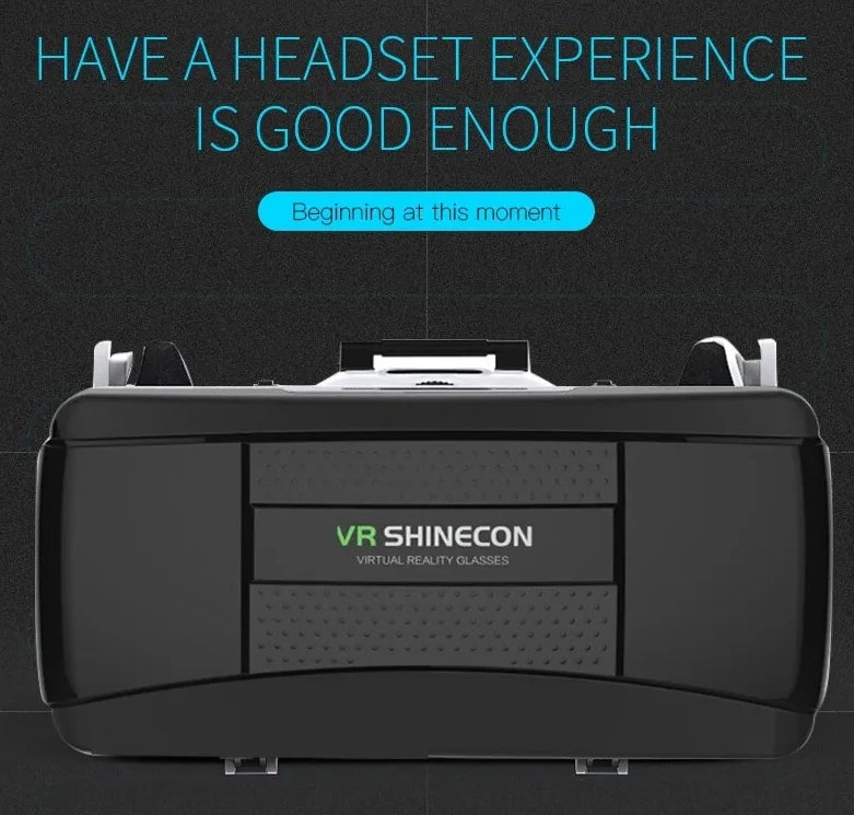 2024 G06EB Original VR 3D Glasses Wireless Rocker Cardboard Headset Helmet for IOS Android AR Hardware for Virtual Reality