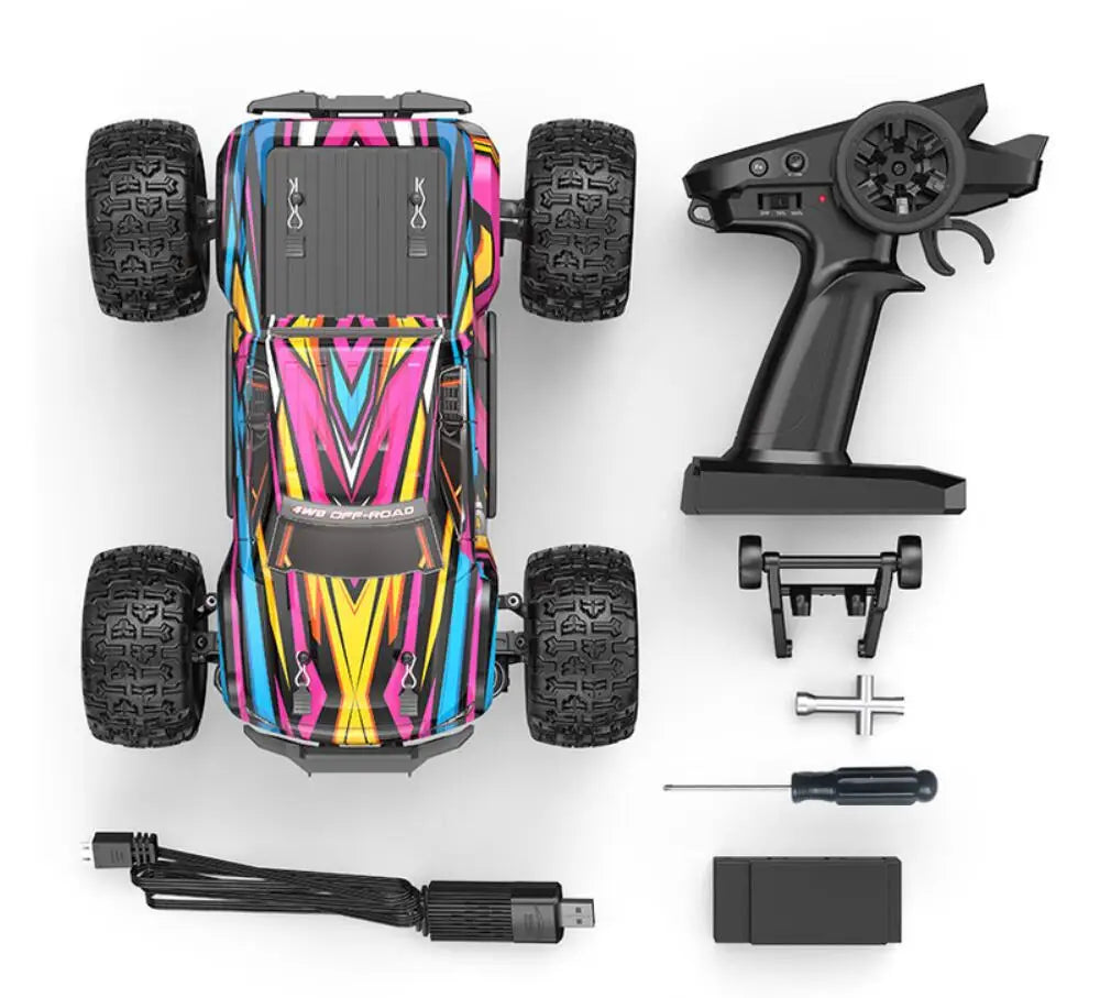 Newest MJX Hyper Go 16208 Brushless 1/16 RC Car 2.4G Remote Control 4WD Off-Road Racing High Speed Car Electric Hobby Toy