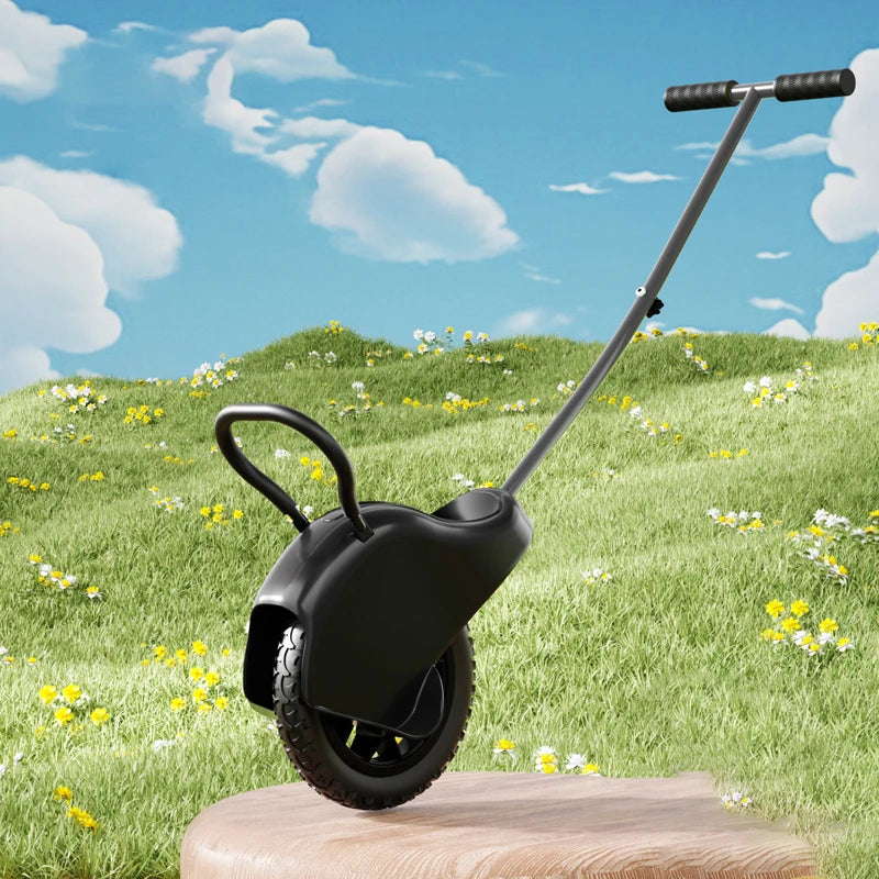 Single-Speed Unicycle Kick Scooter Foot Scooter Kids' Outdoor Training Wheel Adventures Hand-Propelled One-Wheel Mountain Buggy