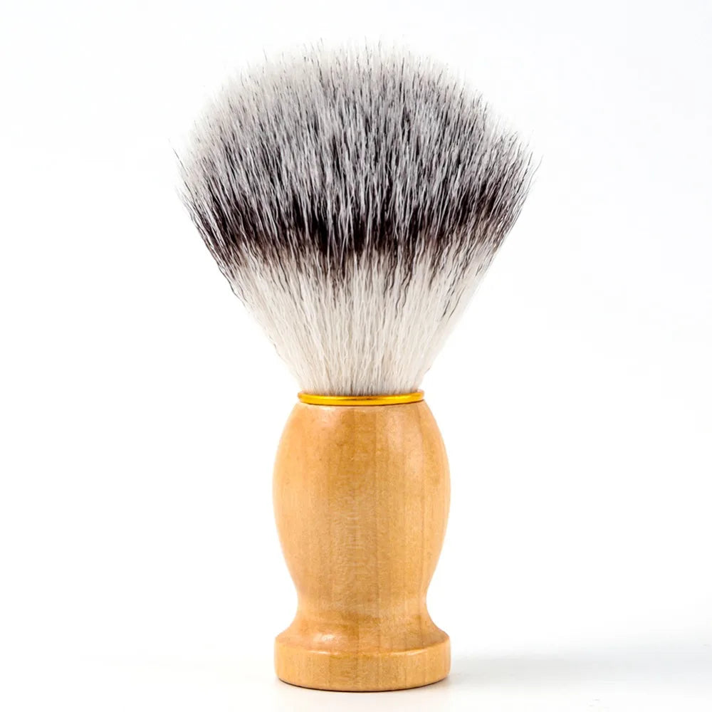 Ensemble de brosses à barbe pour hommes + bol à savon à raser