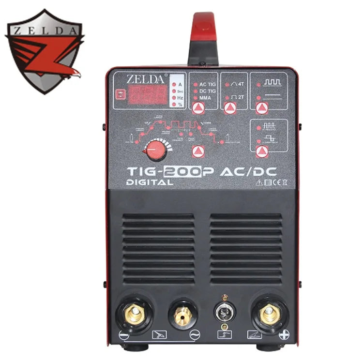Zelda 220v Aluminum Tig Welding Machine Portable Soldadora Inverter Tig Ac Dc Poste a Souder Tig
