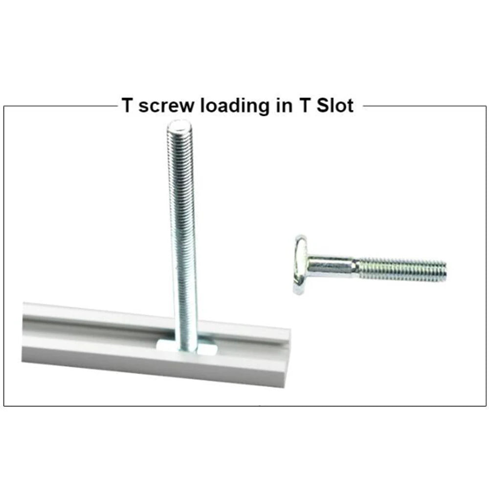 SDPSIAluminium Alloy T-tracks Slot Miter Track and Miter Bar Slider Table Saw Miter Gauge Rod Woodworking Tools DIY