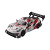 Semi-Proportional Control 1/24 Adjustable Light Drift Racing Metal Car Outdoor Toys with Battery Protection Charger