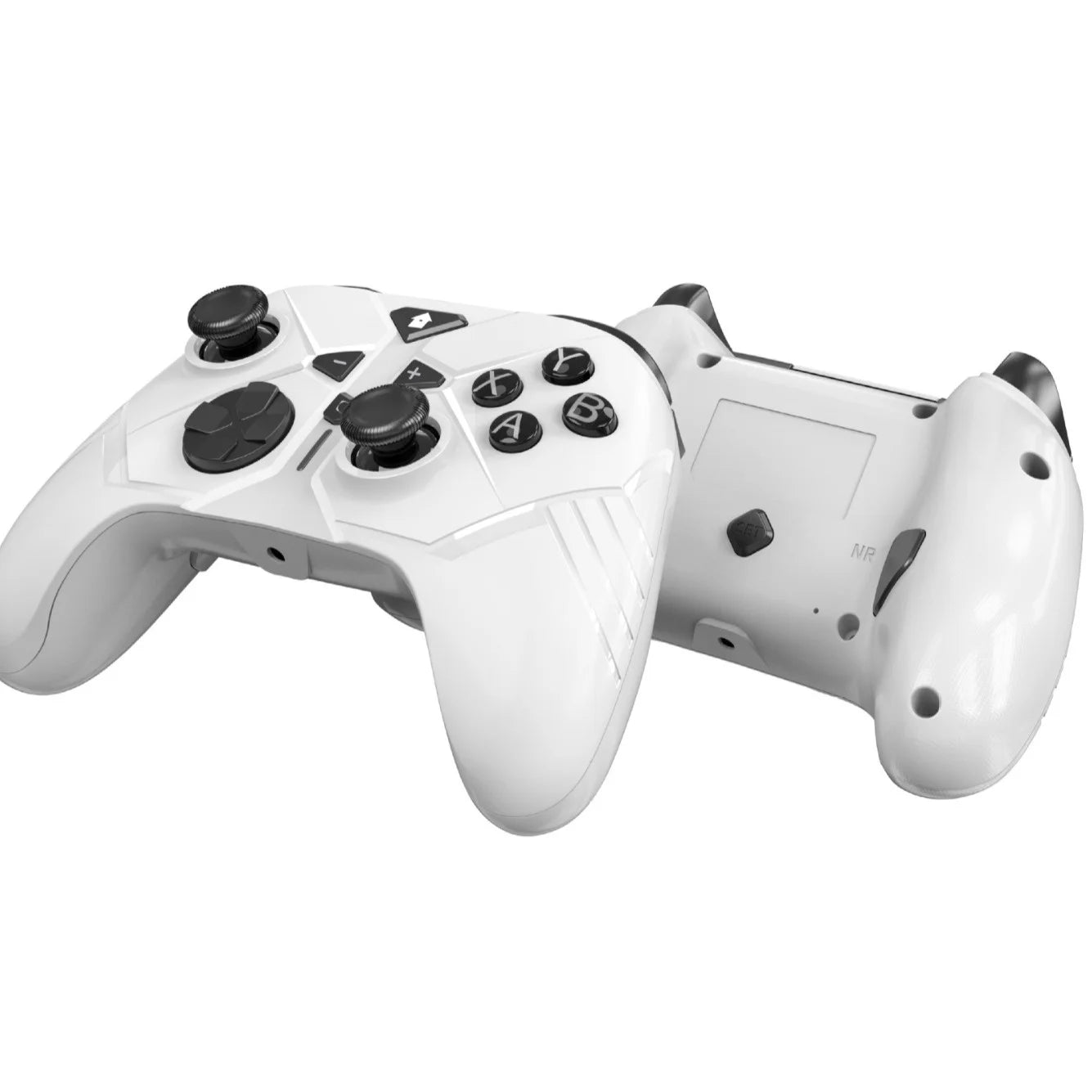 Dual Mode 2.4GHz Wireless Joystick Gamepad Game Wheel Steering Vibration Compatible Switch PC Android IOS for PS5 BT for PS5 Gam