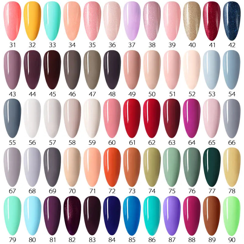 Vernis à ongles en gel néon  pour manucure 7,5 ml