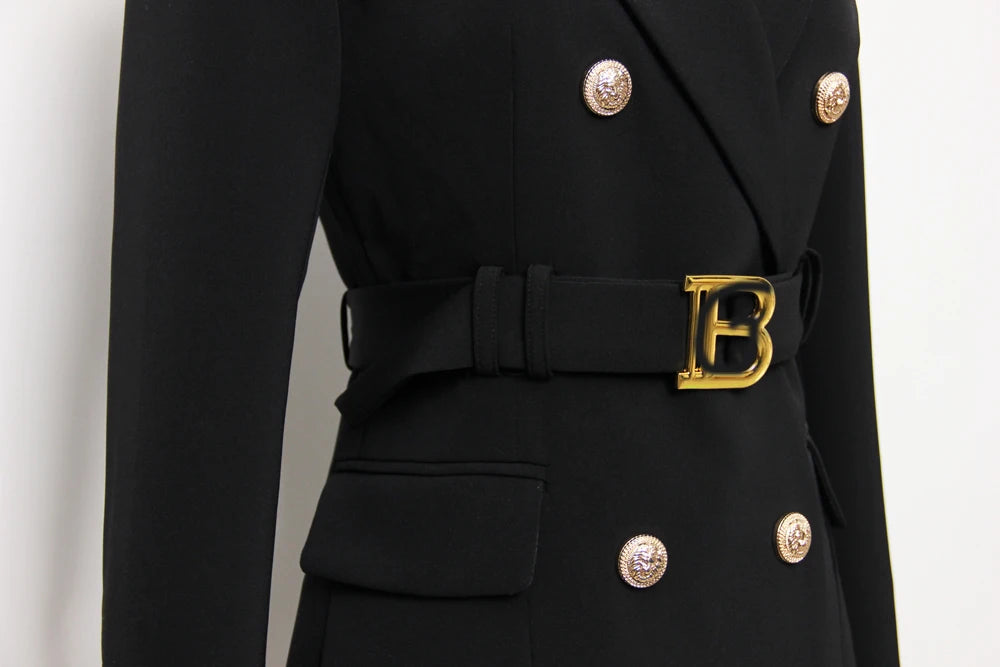 Suit Skirt Spring And Autumn New Temperament Ladies High-quality Waist And High Goddess Professional Suit Dress Jacket Female