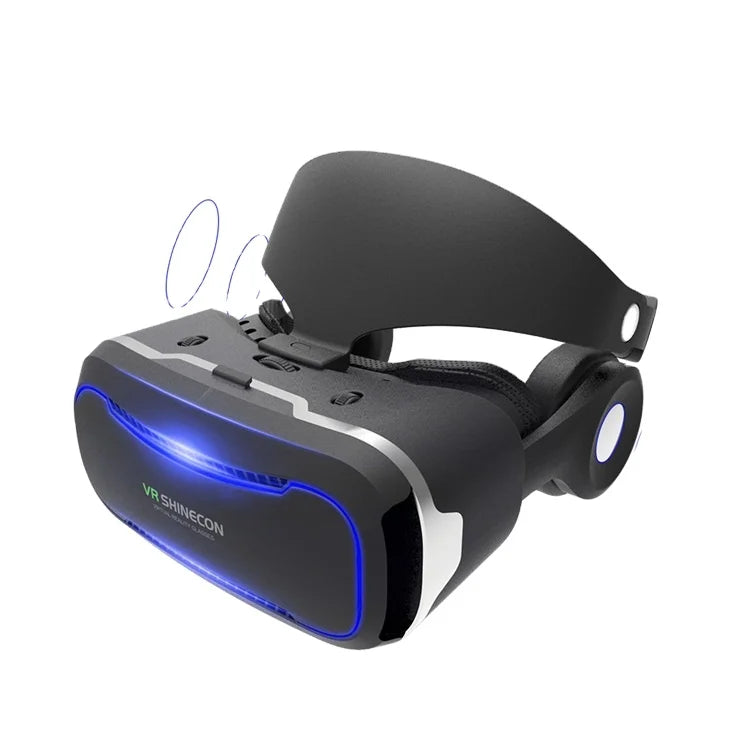Virtual Reality 3D Headset, VR Glasses With Headphone, Earphone Better Than VR and VR Shinecon