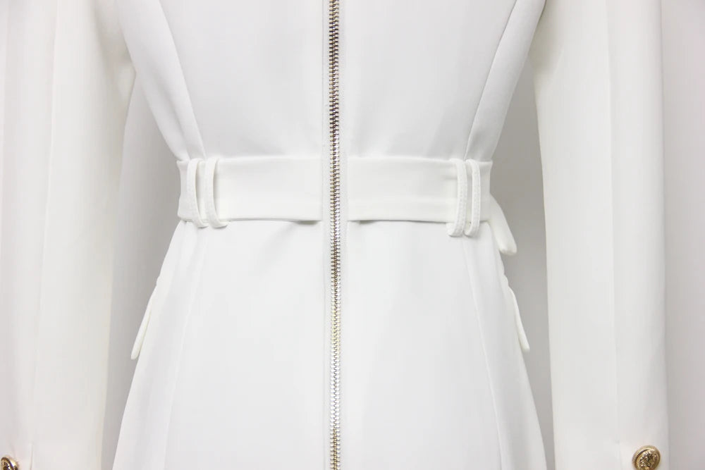 Suit Skirt Spring And Autumn New Temperament Ladies High-quality Waist And High Goddess Professional Suit Dress Jacket Female