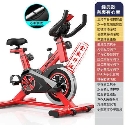 Silent Indoor Sports Steel and Metal Frame Spinning Bike Home Fitness Equipment for Exercise Air Bike Exercise Bikes