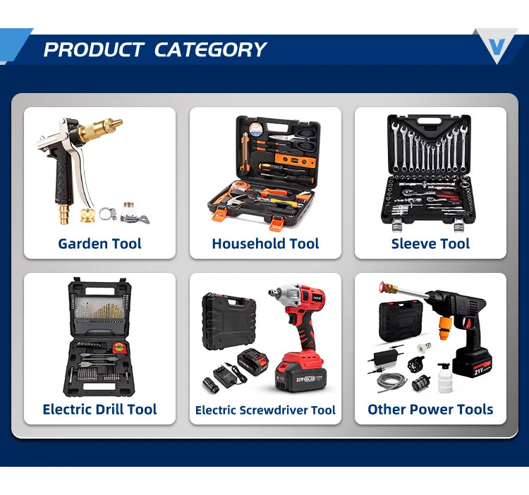 High-quality Wholesale of Household Sets, Toolbox, Gift Tools, Hardware Sets Hand Tools Set Box Toolbox Toolkit