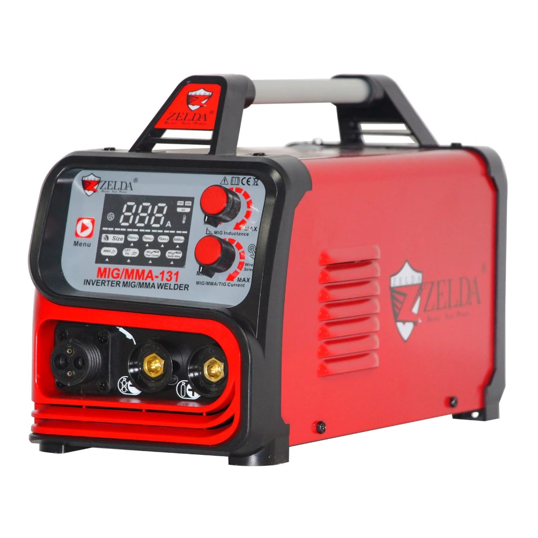Zelda Multi Function Poste a Soulder Mig 220v Tig Mma Mig Welding Machine Portable Mig Welders