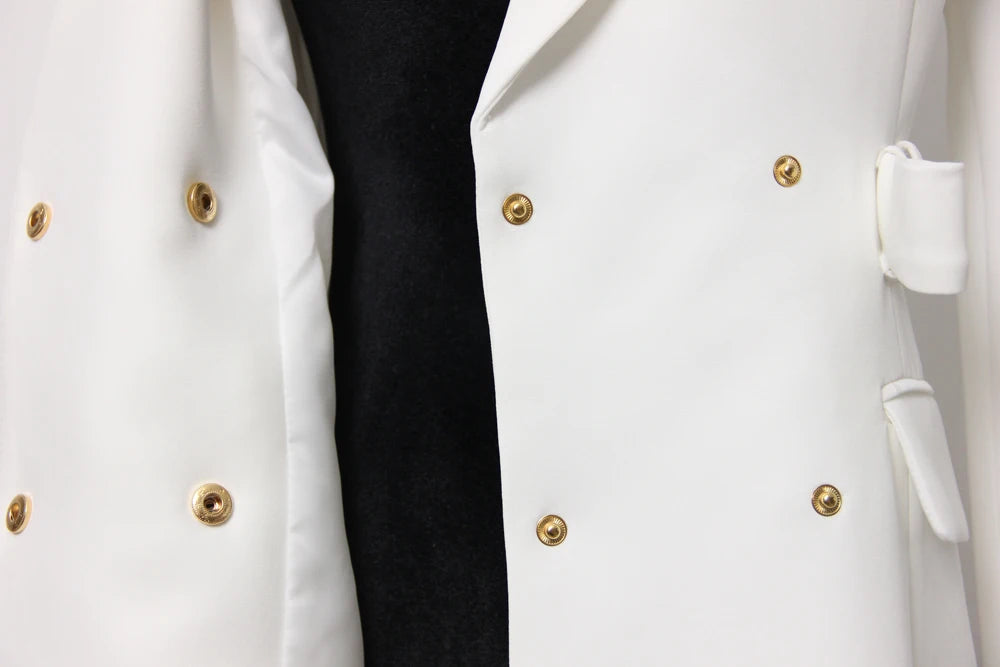 Suit Skirt Spring And Autumn New Temperament Ladies High-quality Waist And High Goddess Professional Suit Dress Jacket Female