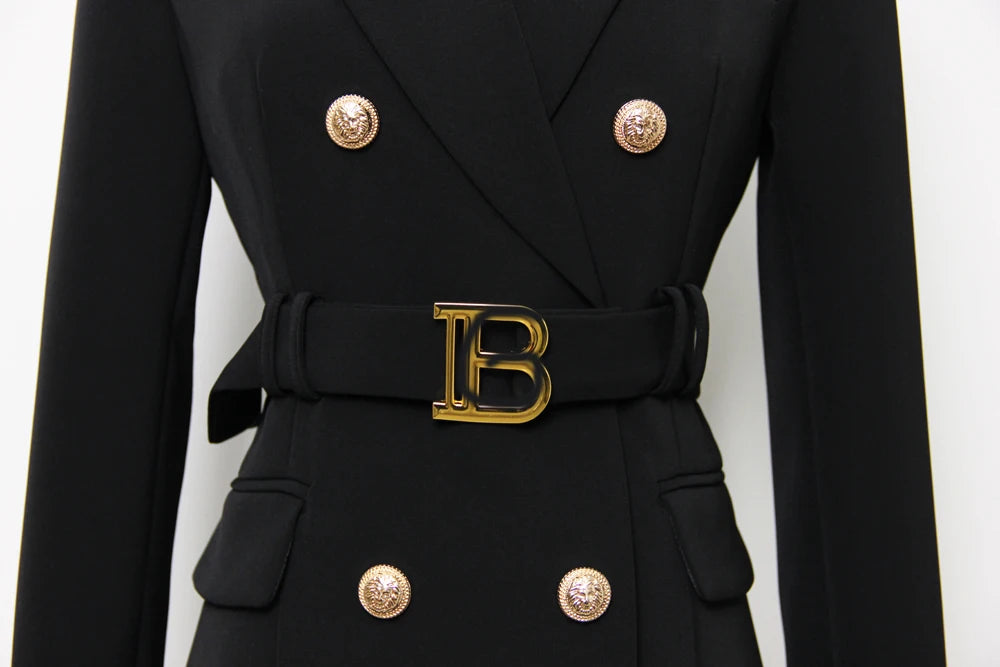 Suit Skirt Spring And Autumn New Temperament Ladies High-quality Waist And High Goddess Professional Suit Dress Jacket Female