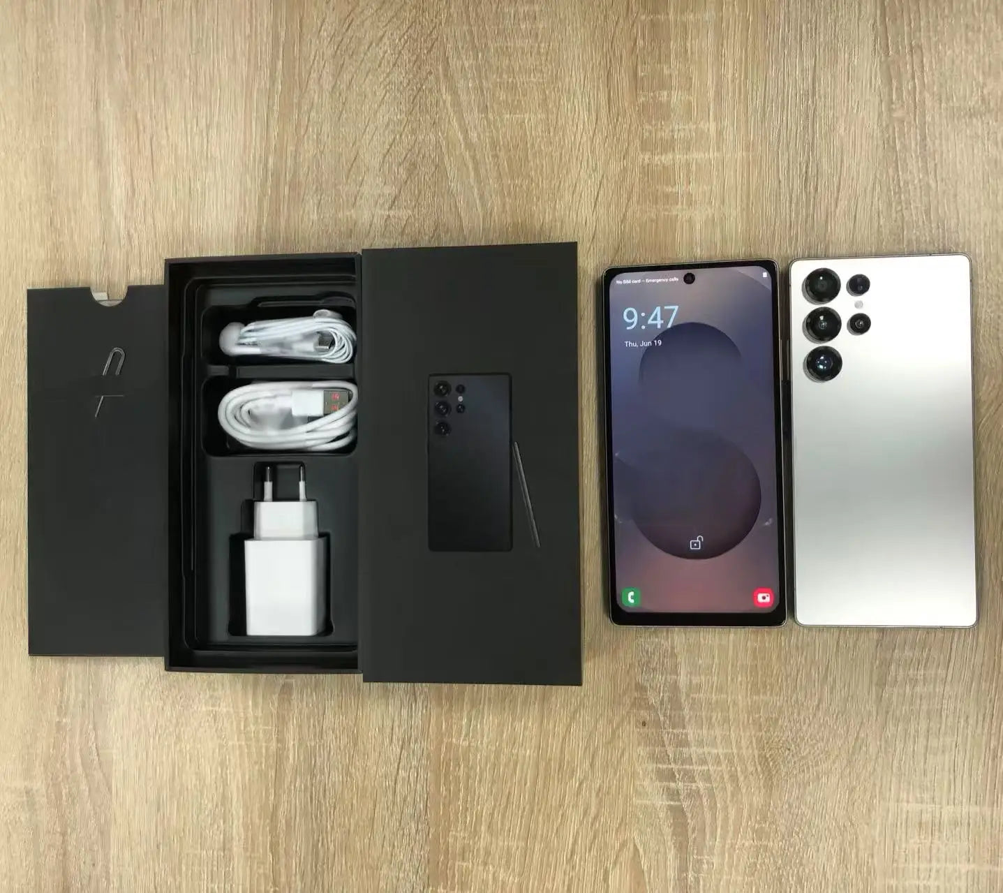 Real High Quality Global S25 Ultra Dual SIM Android 15 5G Mobile Phone Large 22+1TB Dual SIM Big Battery Long Standby Telephone