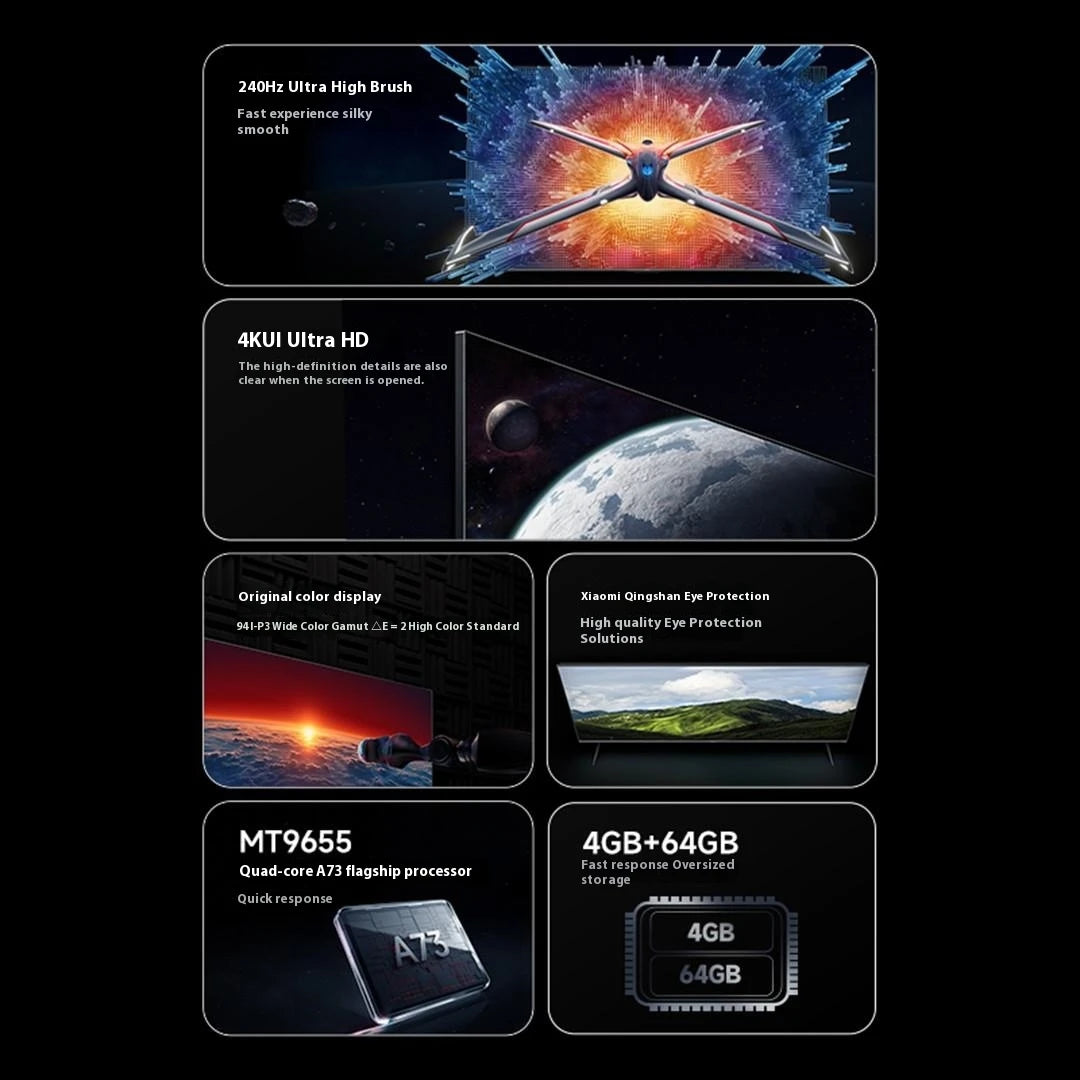 Xiaomi Redmi Smart TV X 85 Inches 2025 L85RB-RX 380W Home Large Screen TV