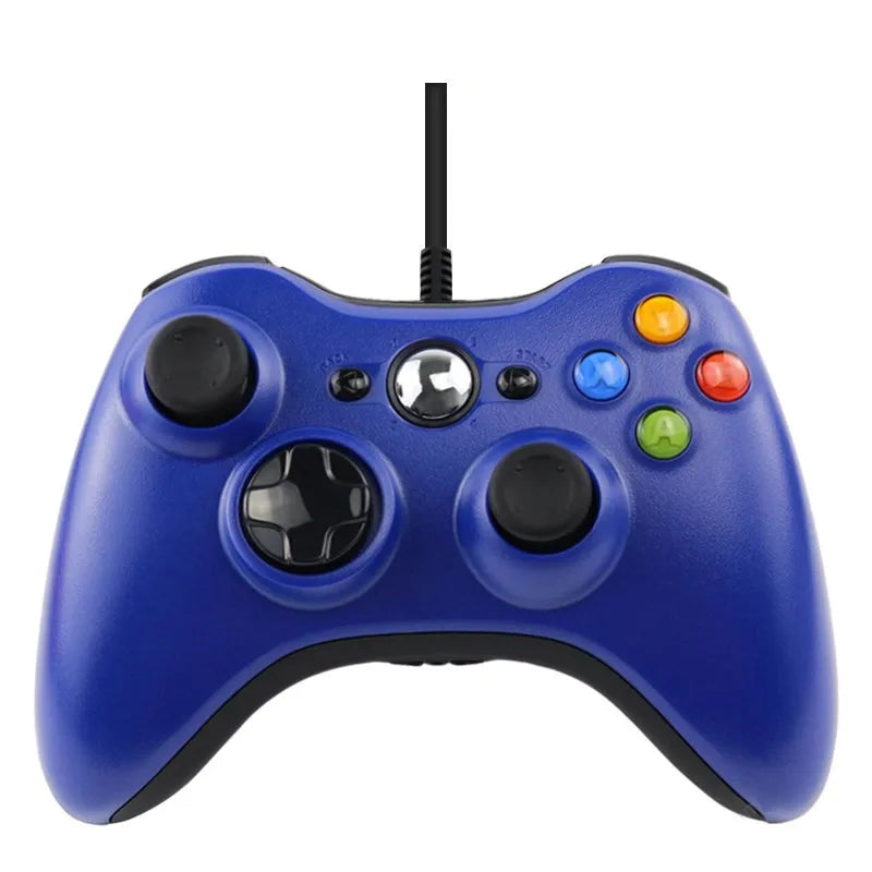 USB Wired Controller for X Box 360 /360 Slim Gamepad Joypad Joystick for XBO X360 Console for PC Windows