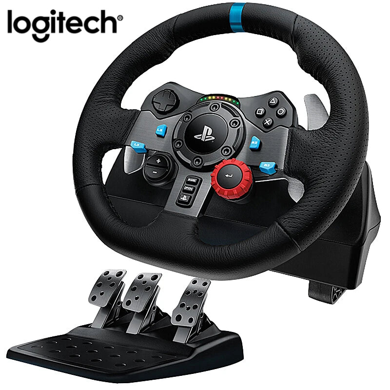 PS5 Game Controller Logitech G29 Driving Force Game Steering Wheel Volante for PS5/PS4/PS3 and PC Steering Wheel