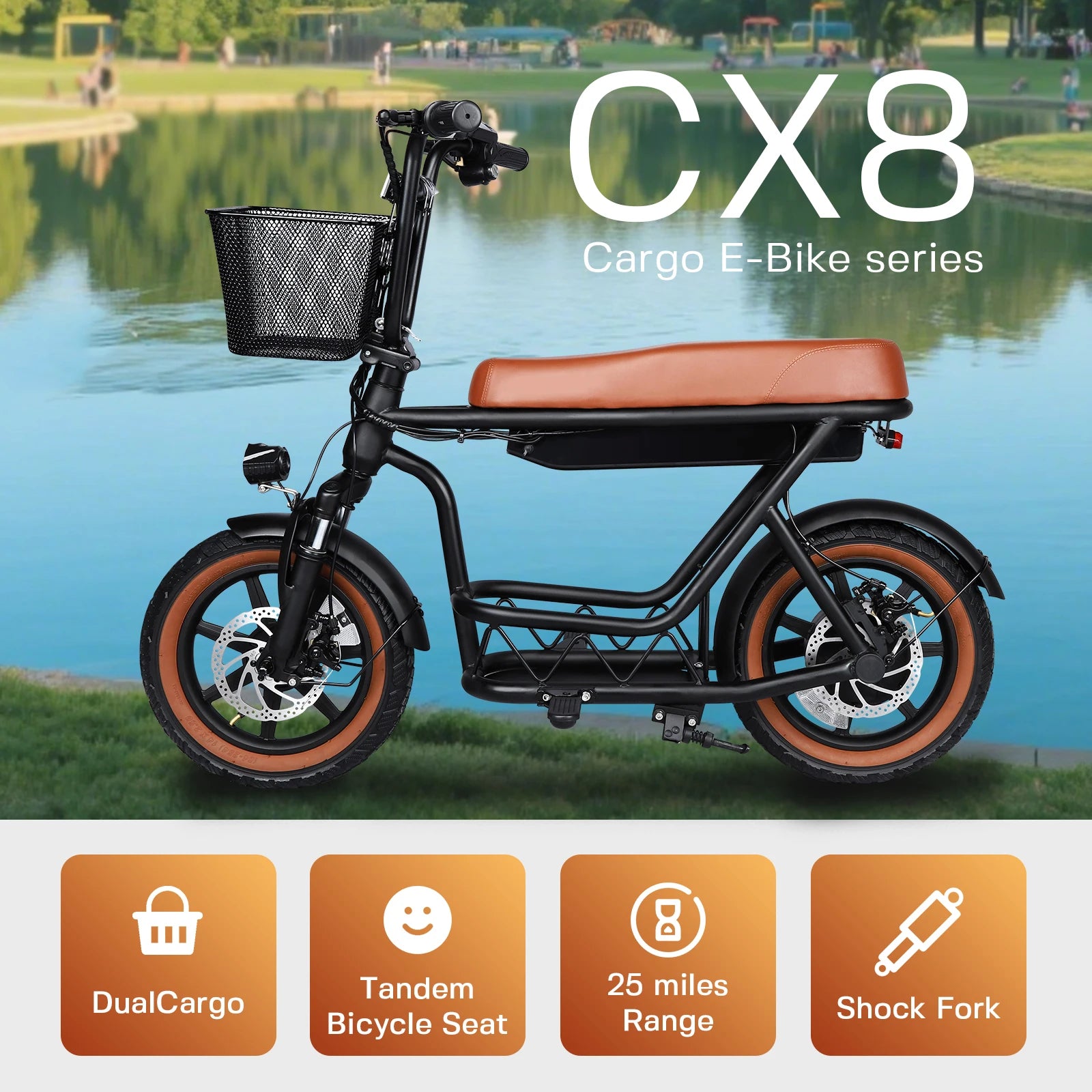 Fast Electric Scooter for Adults Dual Motor Off-Road E Scooter With Seat, Electric Chopper Style Cheap E-Scooter Car Parts
