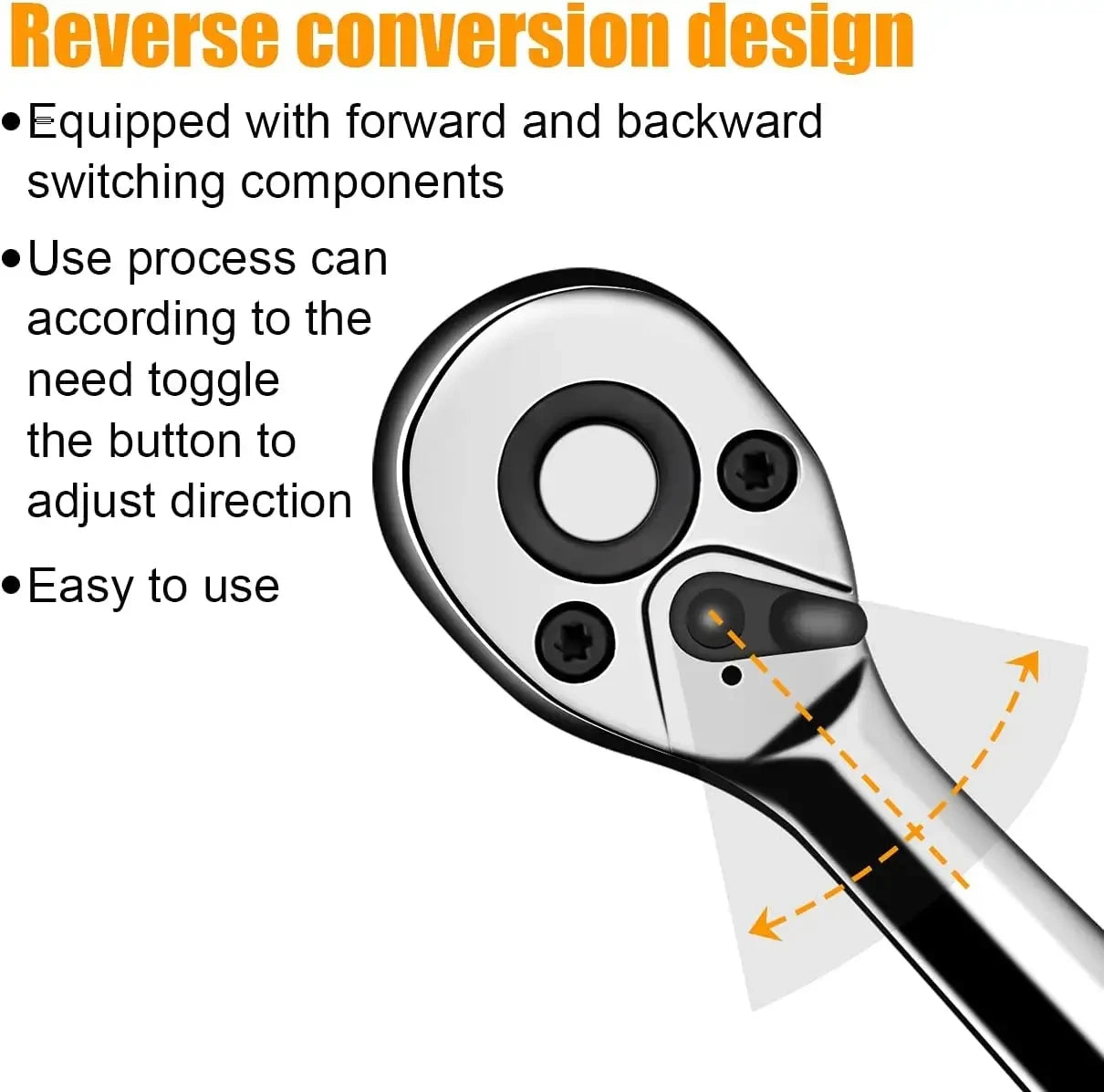 46 Pcs Socket Wrench Set Tools Hand Tools Professional Combination Socket Ratchet Wrench Set Car Tools Box Set Mechanics Wrench