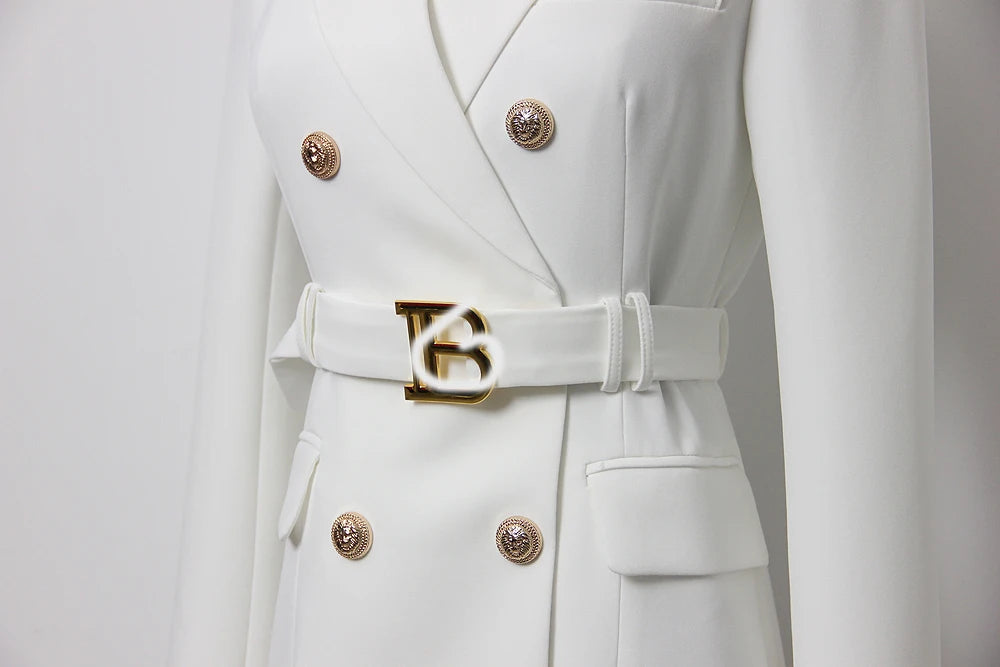 Suit Skirt Spring And Autumn New Temperament Ladies High-quality Waist And High Goddess Professional Suit Dress Jacket Female