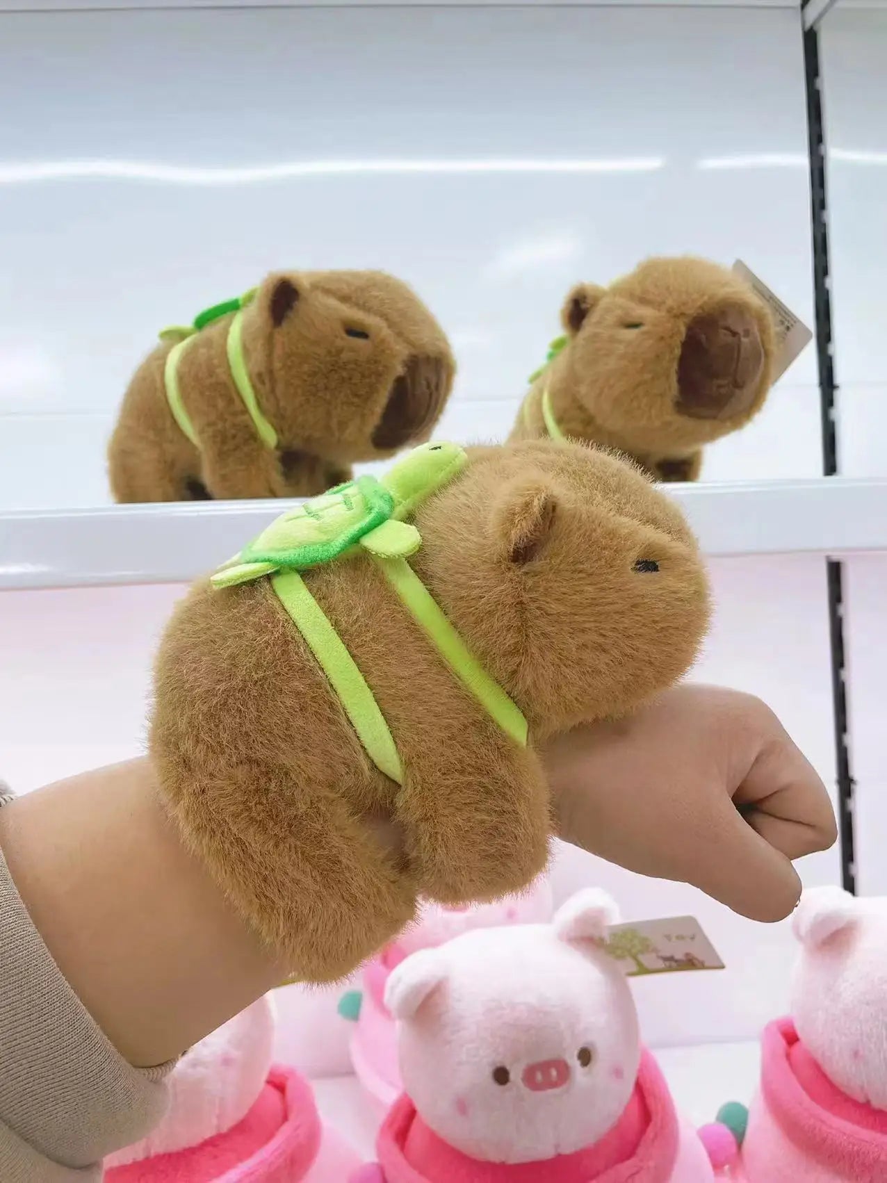 Kapibala 8-Inch Single Cross-Border Doll Foreign Bear Capybara Plush Toy for Party Wholesale Availability