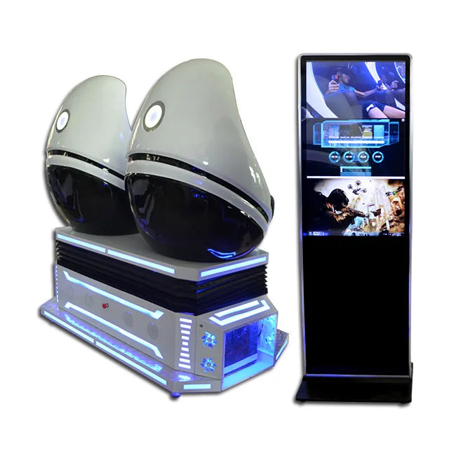 Shopping Mall Entertainment Device 9d Virtual Reality Cinema All Ages Fun Video Game Simulator Egg Vr