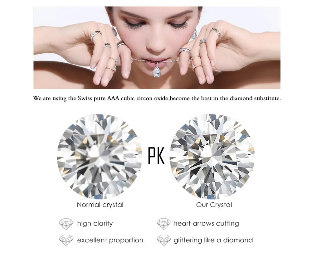 SUNSLL Trendy Geometric Religious Necklace Virgin Mary Zircon Pendant Choker For Women Ladies Party Fashion CZ Jewelry 1PC