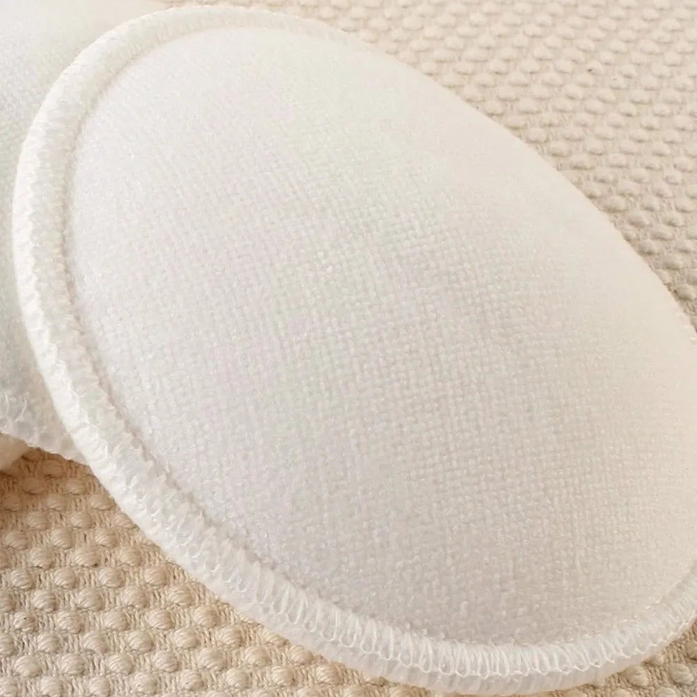 4 Pcs New Bamboo Breast Pad Nursing Pads For Mum Washable Waterproof Feeding Pad Bamboo Reusable Breast Pads