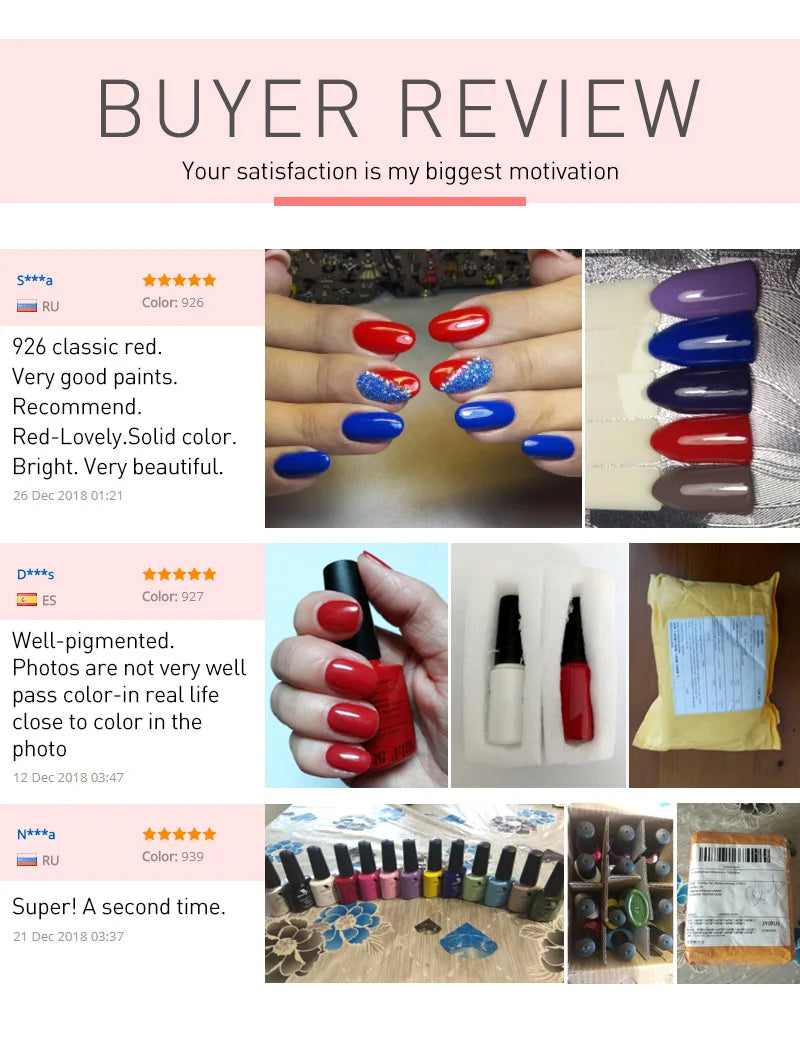 Gel vernis manucures