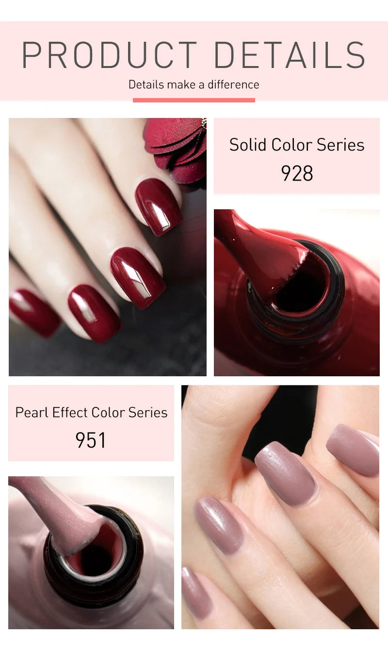 Gel vernis manucures