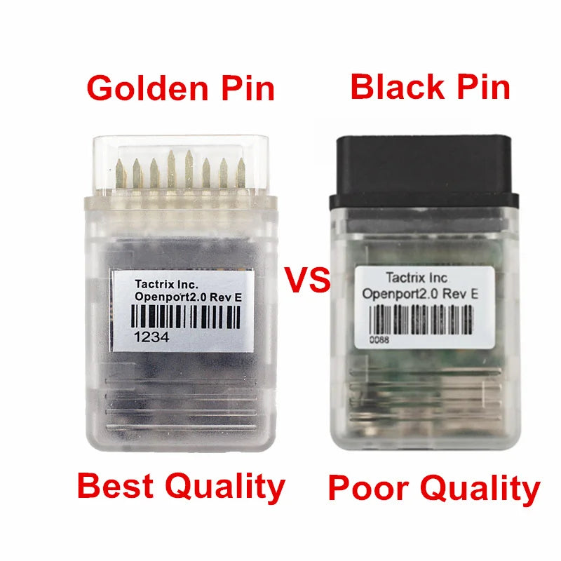أداة ضبط رقاقة السيارة OBD2 عالية الجودة Tactrix Openport 2.0 ECU FLASH مفتوحة المنفذ 2.0 لسيارات B-enz المتعددة وماسح الأكواد J2534
