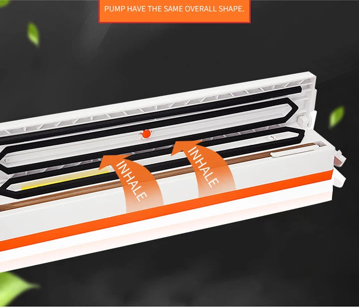 SaengQ Vacuum Sealer Packaging Machine Including 15pcs For Home Kitchen  Food Saver Bags Commercial Vacuum Food Sealing
