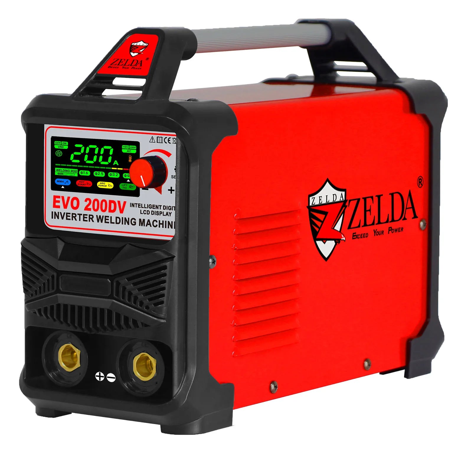 Digital Poste a Souder Portable Mma 200 Welding Machine Dual Voltage 110v/220v Stick Welders