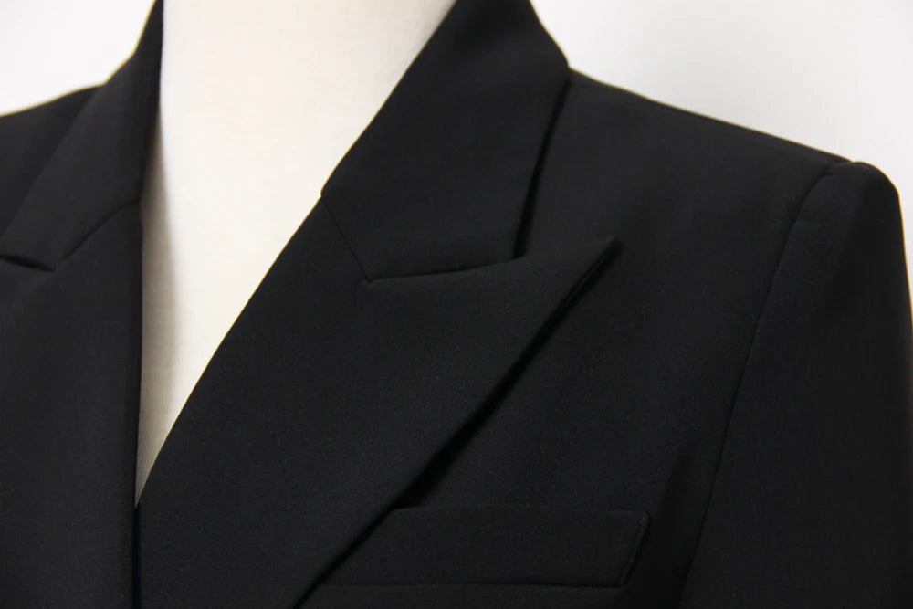 Suit Skirt Spring And Autumn New Temperament Ladies High-quality Waist And High Goddess Professional Suit Dress Jacket Female