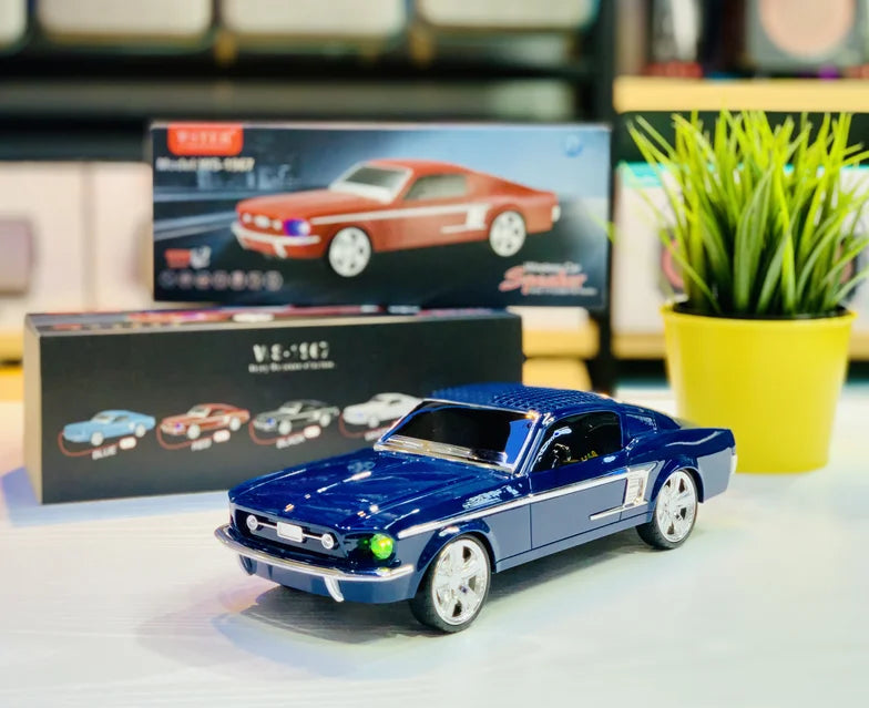 Wster 10W 1200mah Waterproof Portable Blue Tooth WS-1967 Car Shape Speaker for Chevrolet Wireless Music BT Speaker Led Light CE