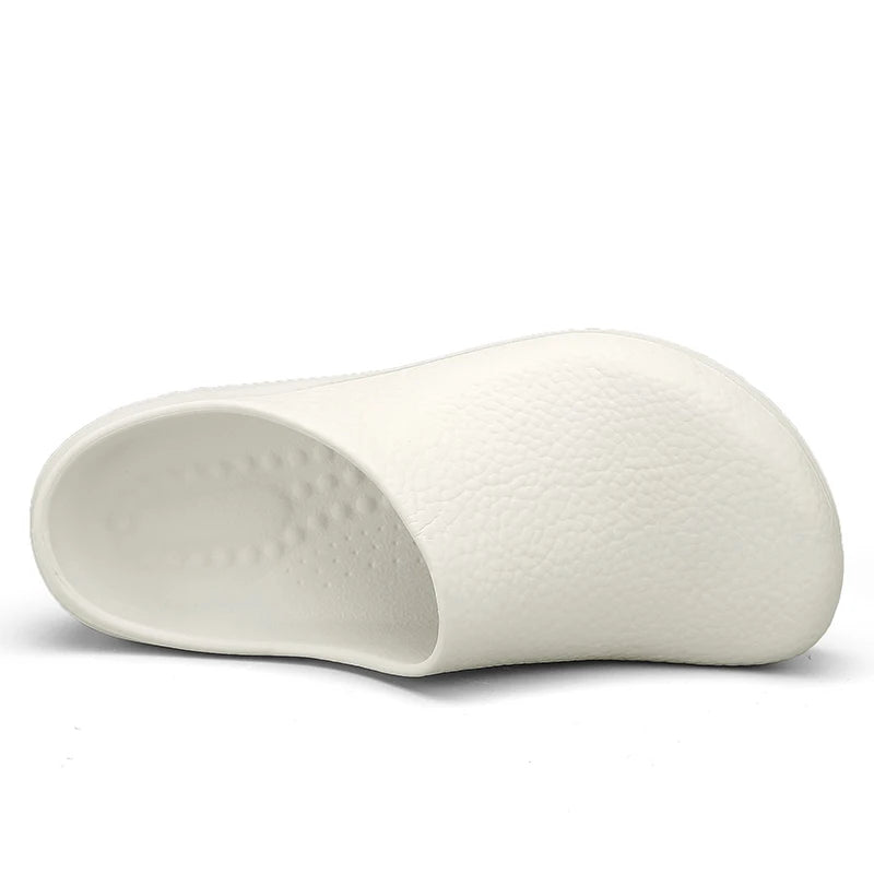 New Styles Wholesale Nude Black Working Shoes for Men Chef Waterproof Clogs Factory in China Low Price Customize Eva Lightweight