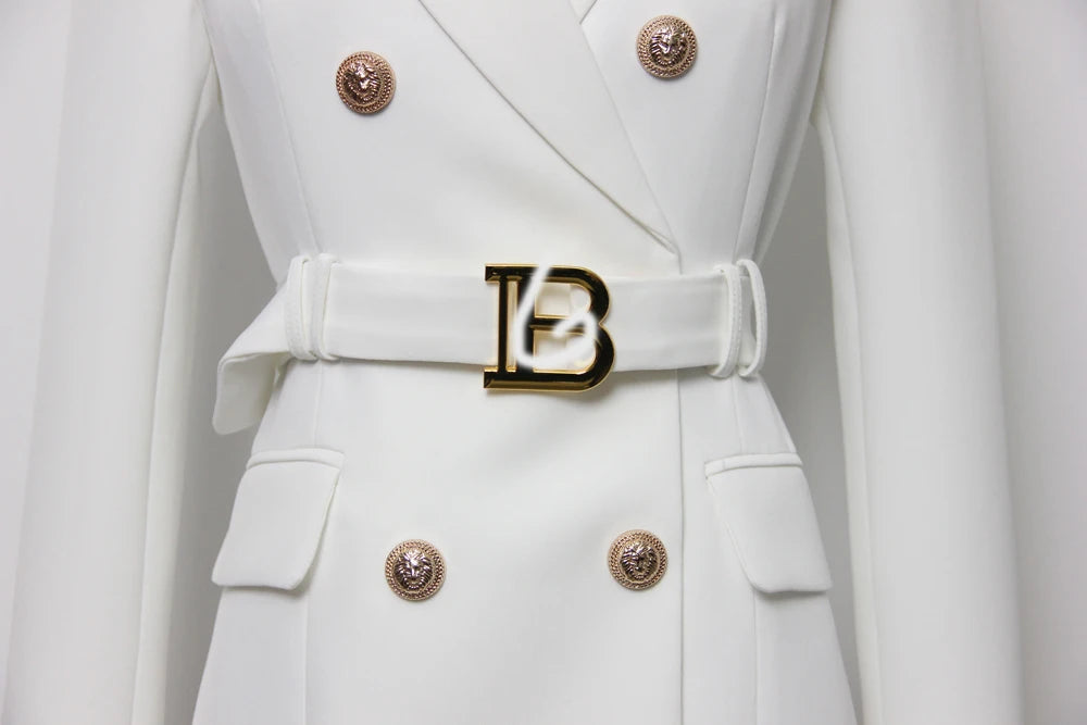 Suit Skirt Spring And Autumn New Temperament Ladies High-quality Waist And High Goddess Professional Suit Dress Jacket Female