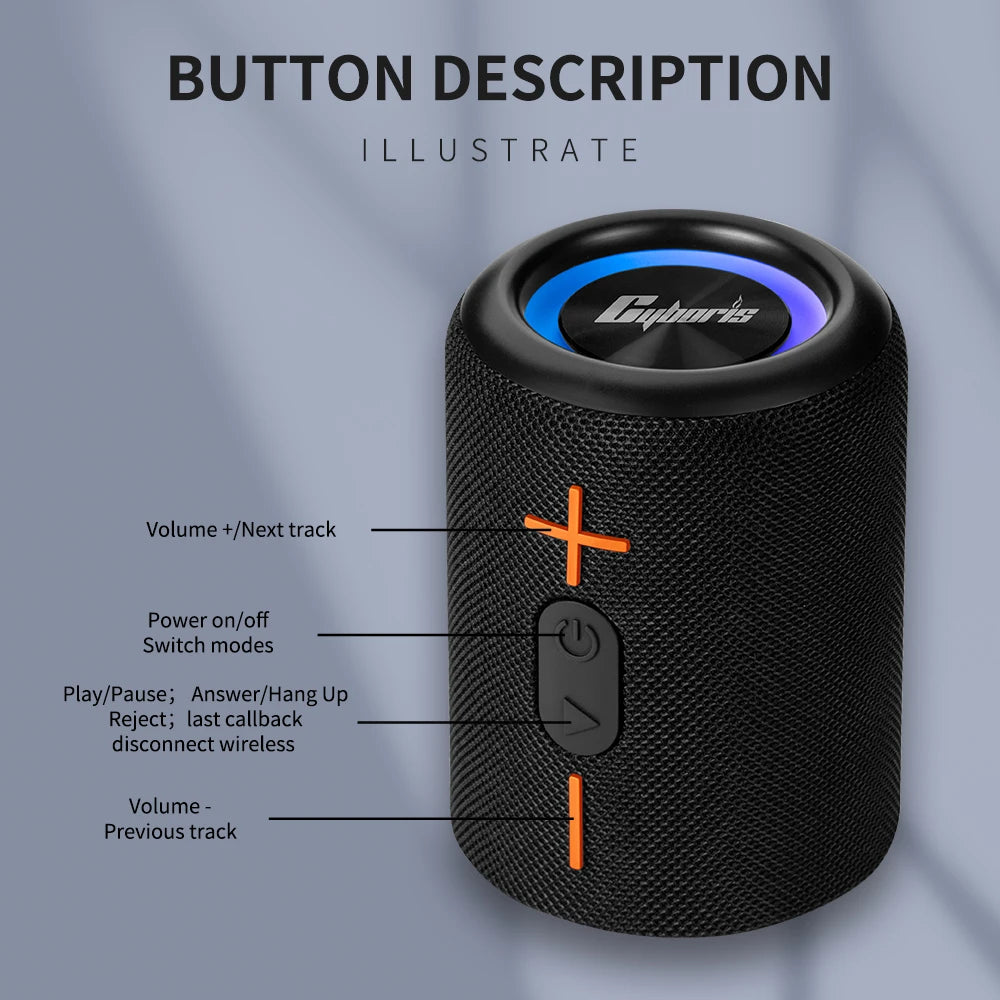 Wireless Blue-tooth Portable Speaker System Super Power Sound Speaker Wired Wireless Surround Stereo Home Theater TV Projector