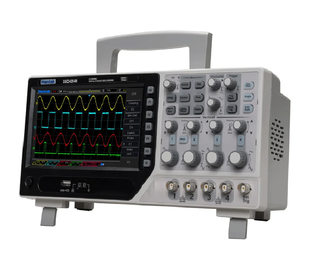 Hantek DSO4254B Digital Oscilloscopes USB 250MHz 4 Channels PC  Portable Portatil Diagnostic-tool