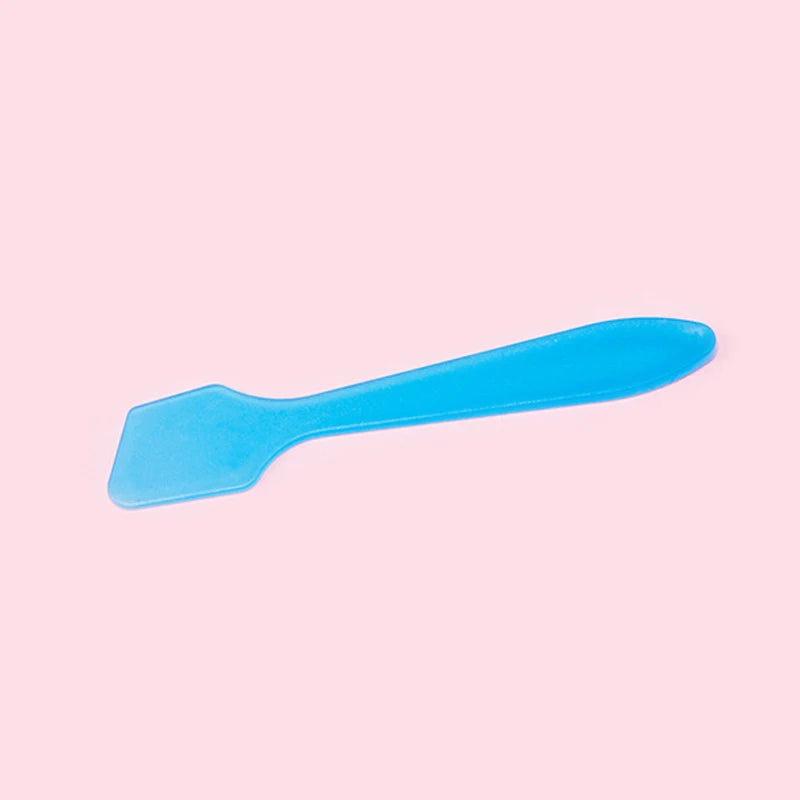 100Pcs Mini Cosmetic Spatula Disposable Scoop Makeup Spoon Mask Cream Spoon Eye Cream Stick Make Up Face Beauty DIY Tool Kits