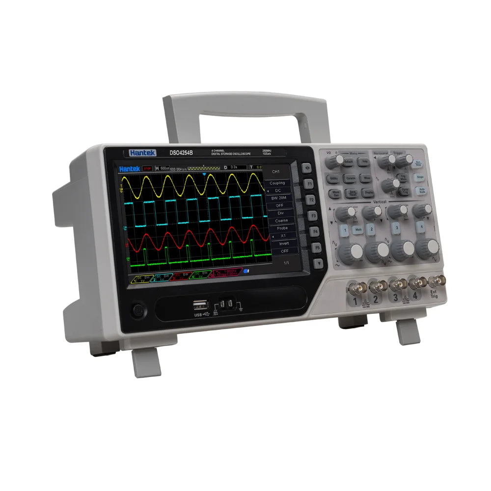 Hantek DSO4254B Digital Oscilloscopes USB 250MHz 4 Channels PC  Portable Portatil Diagnostic-tool