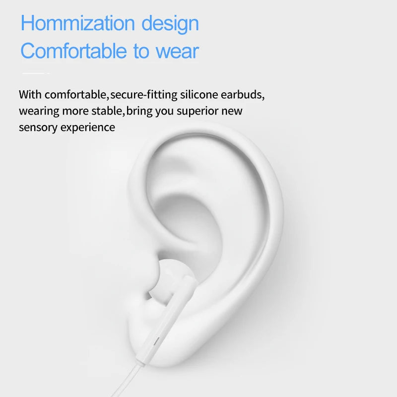 High Quality Earphones Interface Type C Earphones Wired Headset for Phones 14 15 and 16